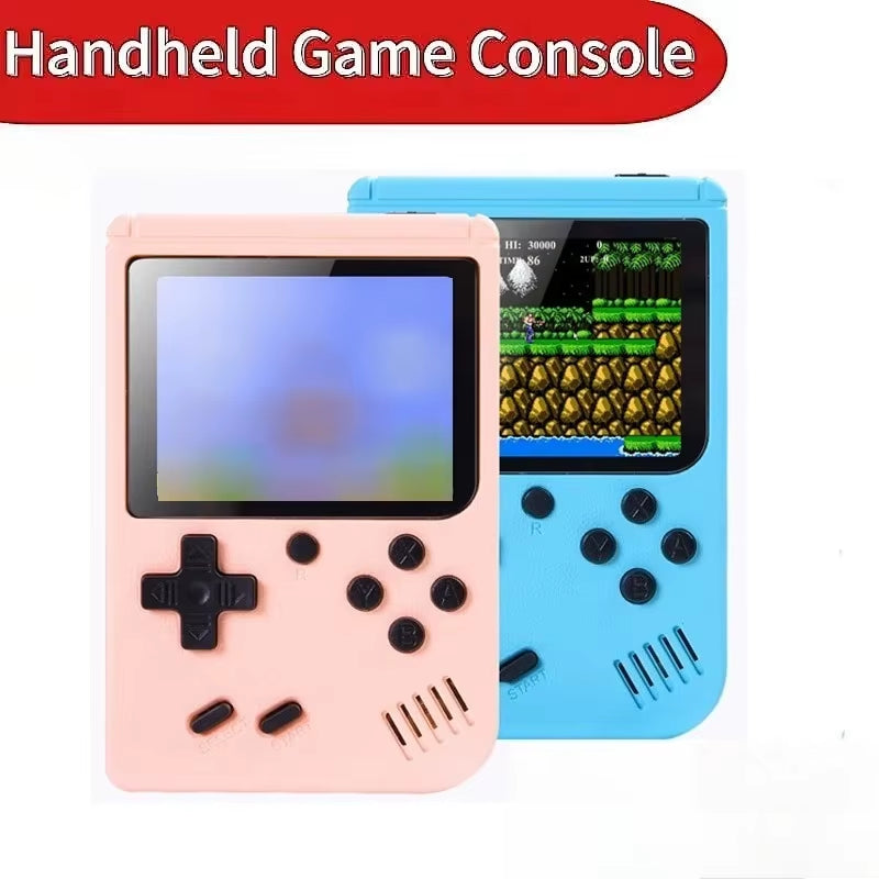 Retro Portable Mini Handheld Video Game Console 8 Bit 3.0 Inch Color LCD Kids Color Game Player Built in 400 Games